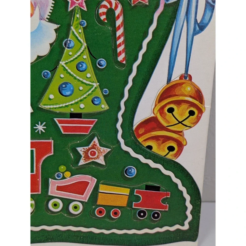 RAND MCNALLY Christmas Stocking‎ Puzzle 1973